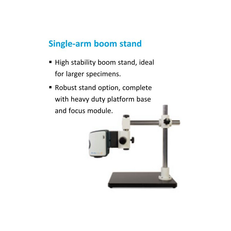 Vision Engineering Microscope EVO Cam II, ECO2CE2, boom stand, LED light, 0.62x W.D.106mm, HDMI, USB3, 12" Full HD