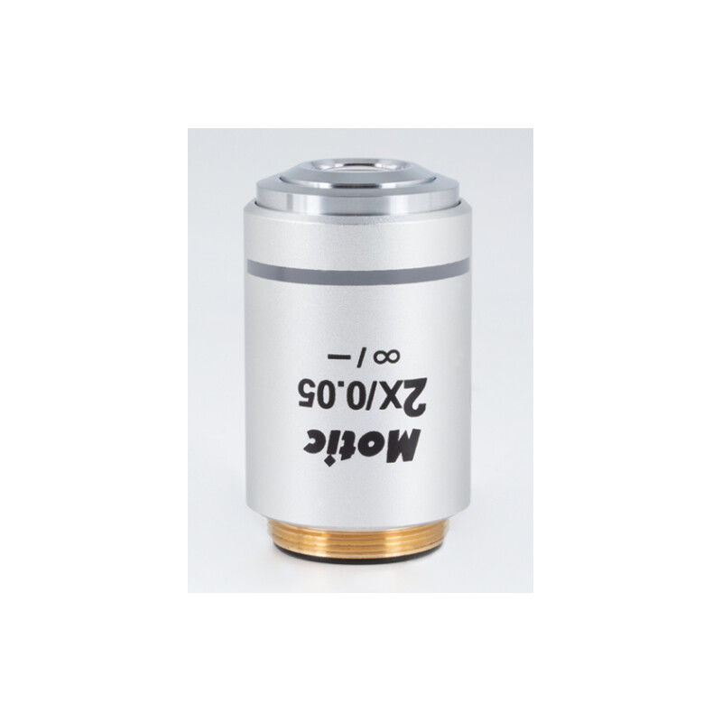 Motic objectief CCIS plan, achromatisch. UC PL 2x/0.05 (AA=7.2mm)