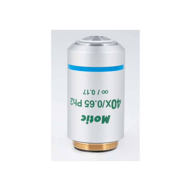 Motic Objetivo 40X / 0.65S, PH, wd 0.6mm, CCIS, PL UC (Panthera)