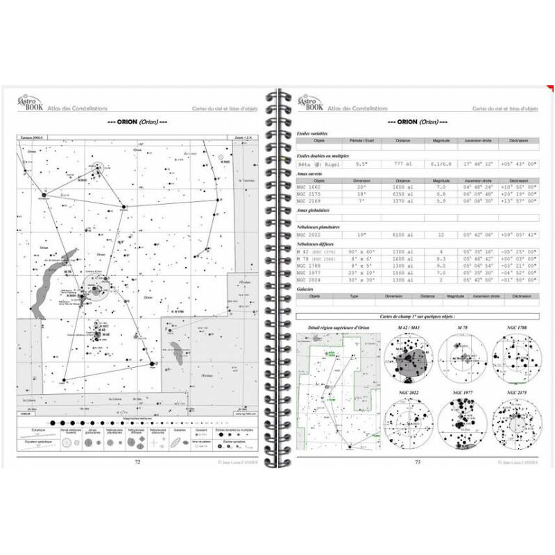 Astrobook Atlante Atlas des Constellations Tome 1 : Ciel Boréal