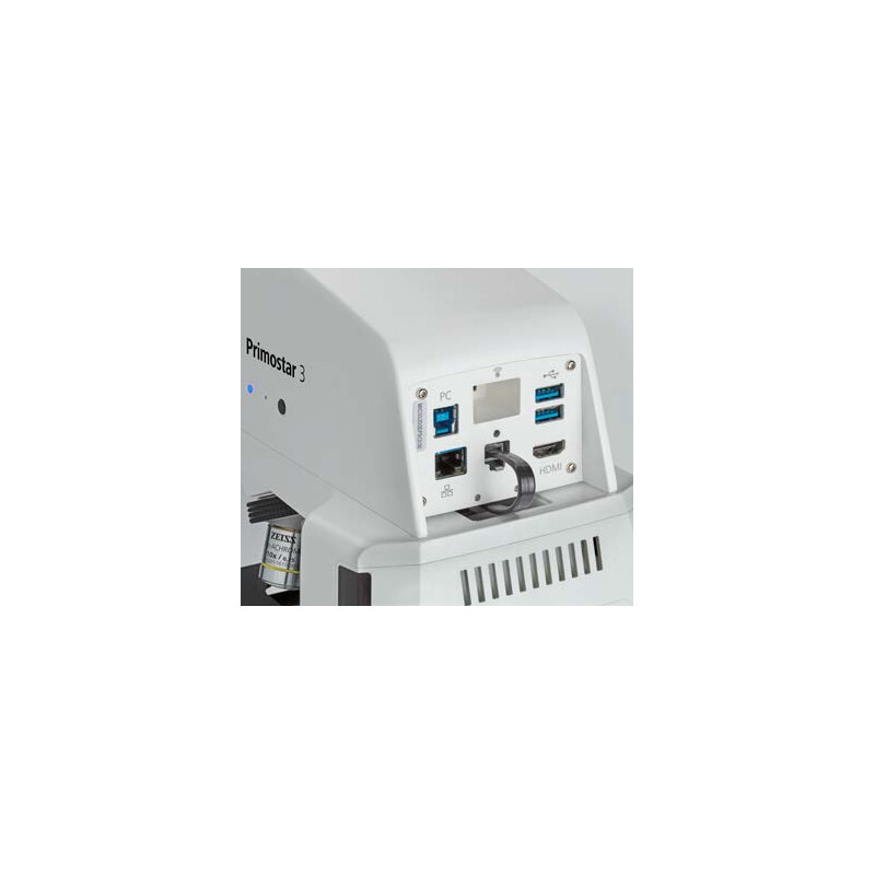 ZEISS Microscopio Primostar 3, Fix-K, Bi, Cam, SF20, 4 pos., ABBE 0.9,40x-400x
