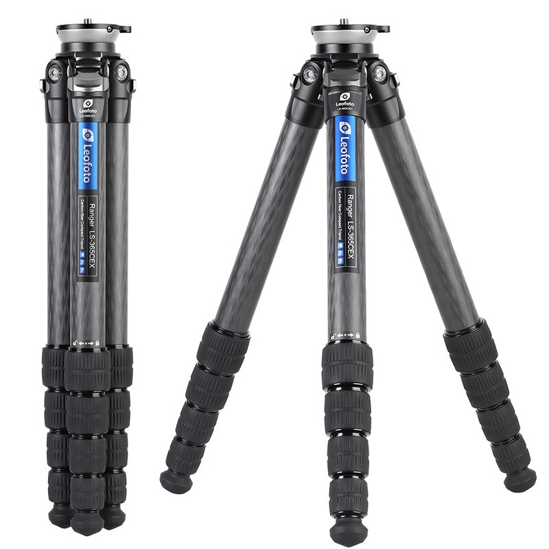 Leofoto Carbon tripod LS-365CEX Ranger mit Nivellierbasis