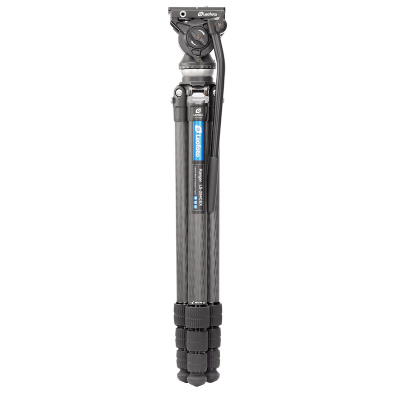 Leofoto Carbon tripod LS-284CEX Ranger with levelling base + BV-10 video tilt head