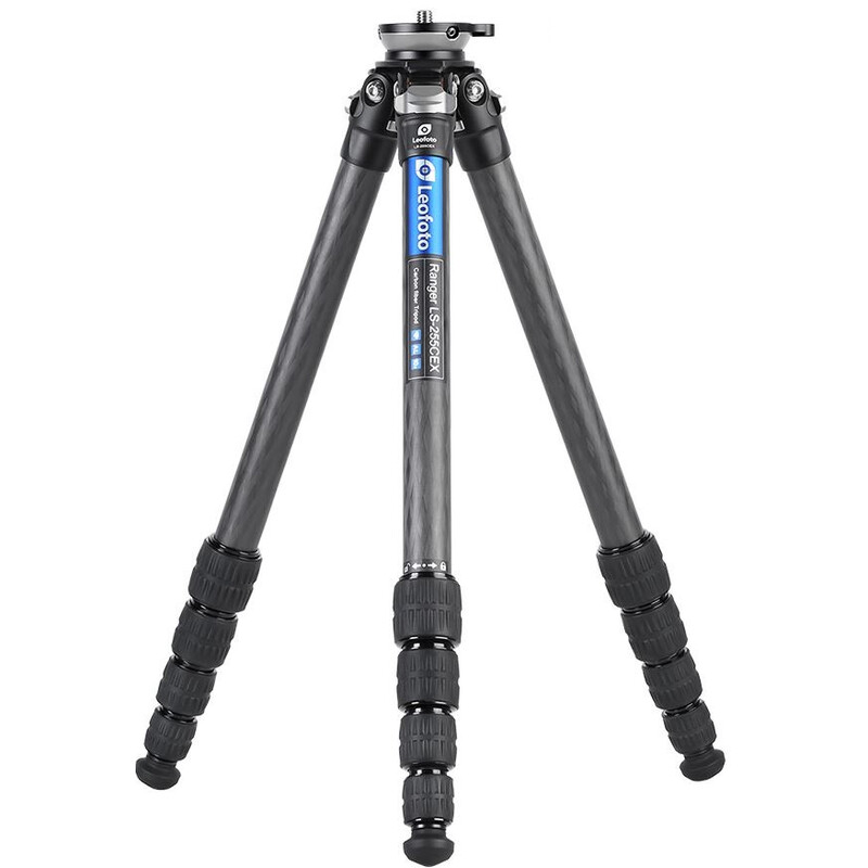 Leofoto Carbon tripod LS-255CEX Ranger mit Nivellierbasis