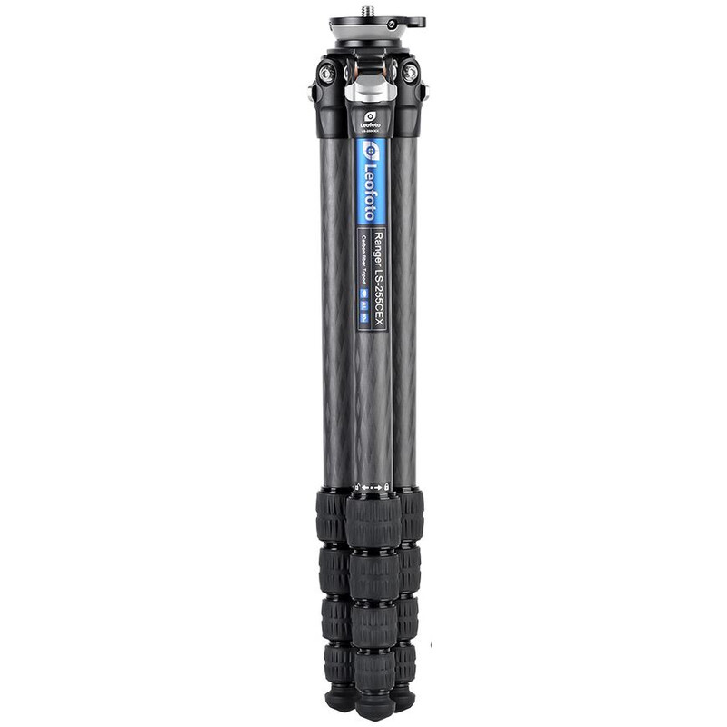 Leofoto Carbon tripod LS-255CEX Ranger mit Nivelliereinrichtung + Videoneiger BV-5