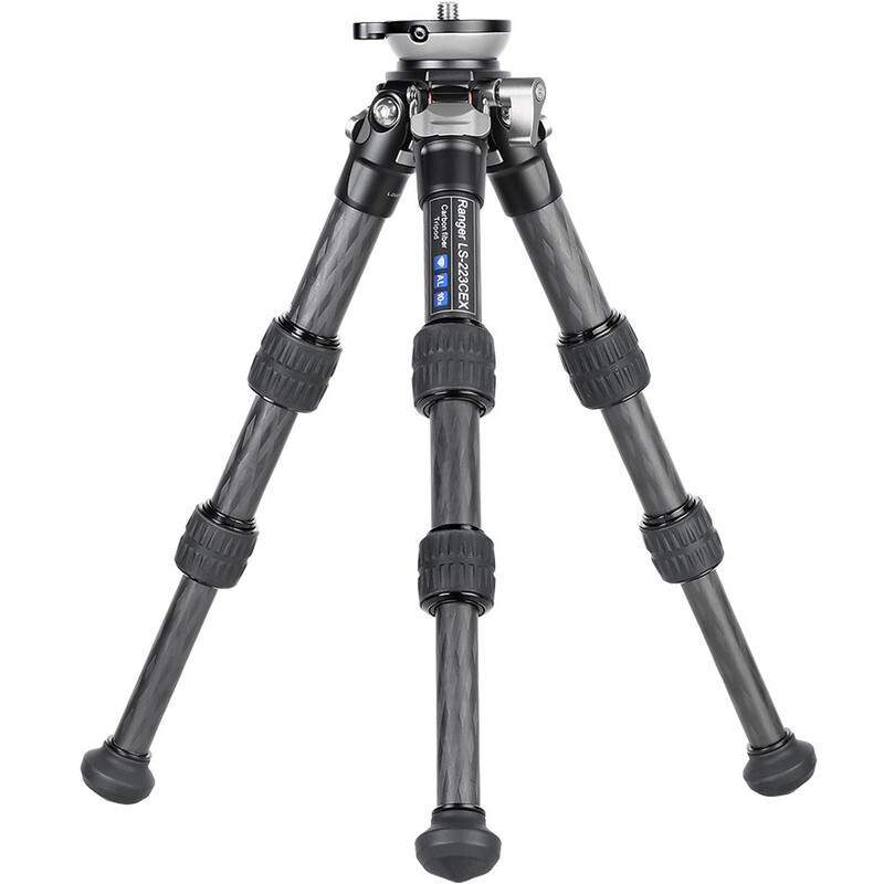 Leofoto Carbon tripod LS-223CEX Ranger mit Nivellierbasis