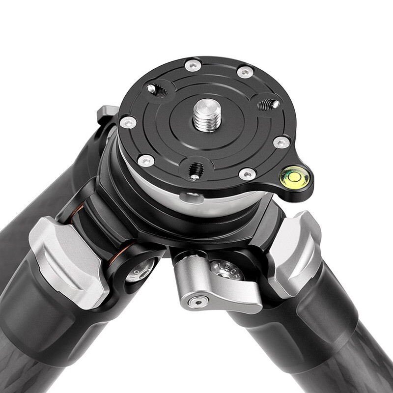 Leofoto Carbon tripod LS-223CEX Ranger mit Nivellierbasis