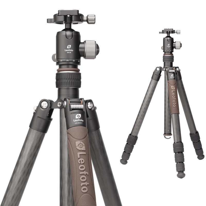 Leofoto Carbon tripod LX-324CT Urban + Ballhead XB-38
