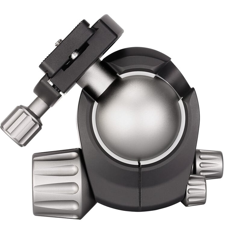 Leofoto Tripod ball-head LH-55 + quick release plate QP-70N