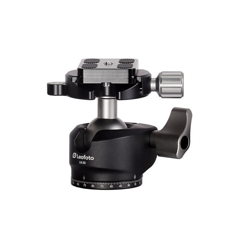 Leofoto Tripod ball-head LH-30 + Schnellwechselplatte BPL-50