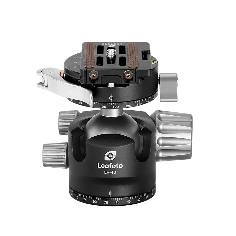 Leofoto Tripod ball-head LH-40PCL + Panoramateller NP-60