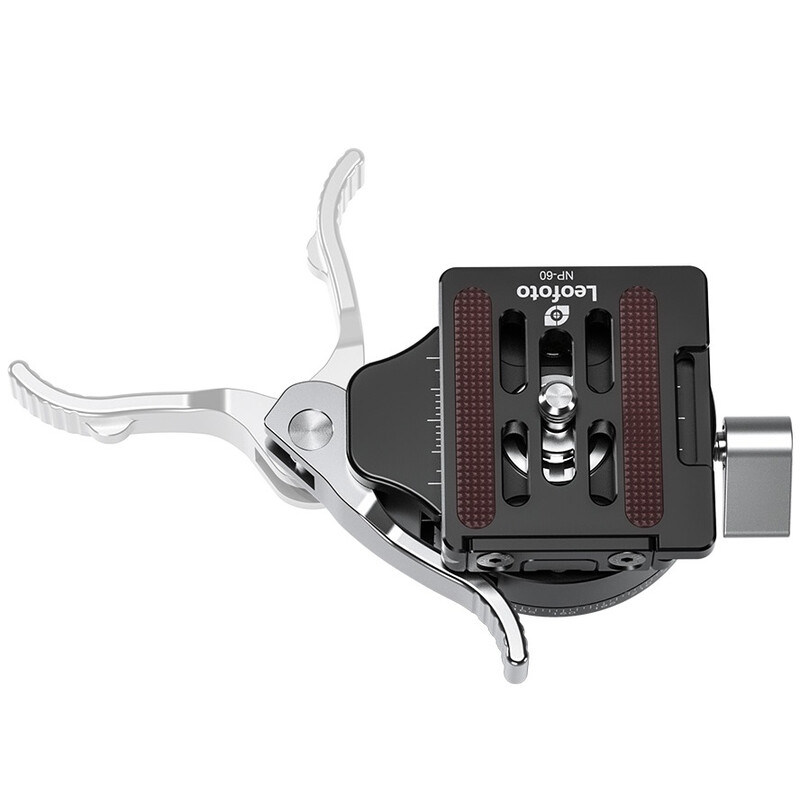 Leofoto Tripod ball-head LH-30PCL, Dual-Panoramafunktion + Schnellwechselplatte NP-60