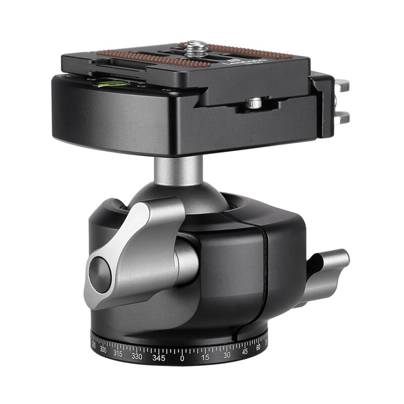 Leofoto Tripod ball-head LH-30LR + Schnellwechselplatte NP-50