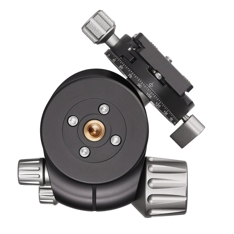Leofoto Tripod ball-head LH-40R, dual panorama function + NP-60 quick release plate