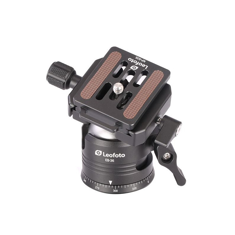 Leofoto Tripod ball-head EB-36 + Schnellwechselplatte NP-50S
