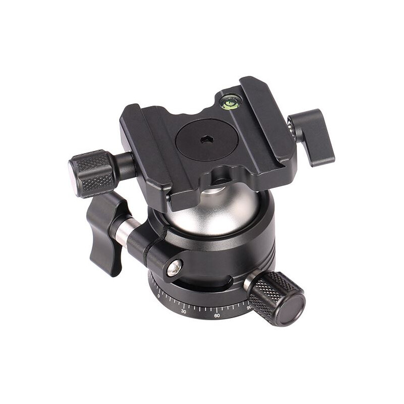 Leofoto Tripod ball-head EB-36 + Schnellwechselplatte NP-50S