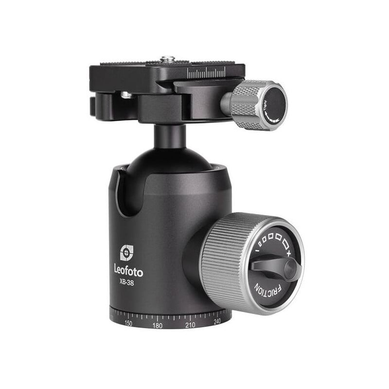 Leofoto Tripod ball-head XB-38 Panorama function + quick release plate BPL-50
