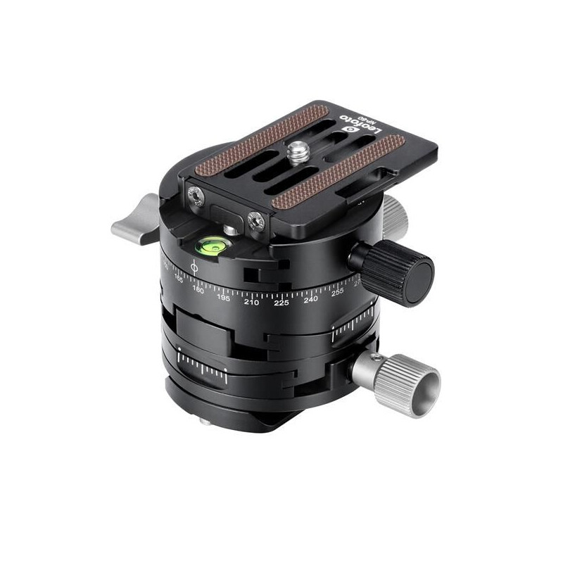 Leofoto Panoramic tripod head  G2 + Schnellwechselplatte NP-60