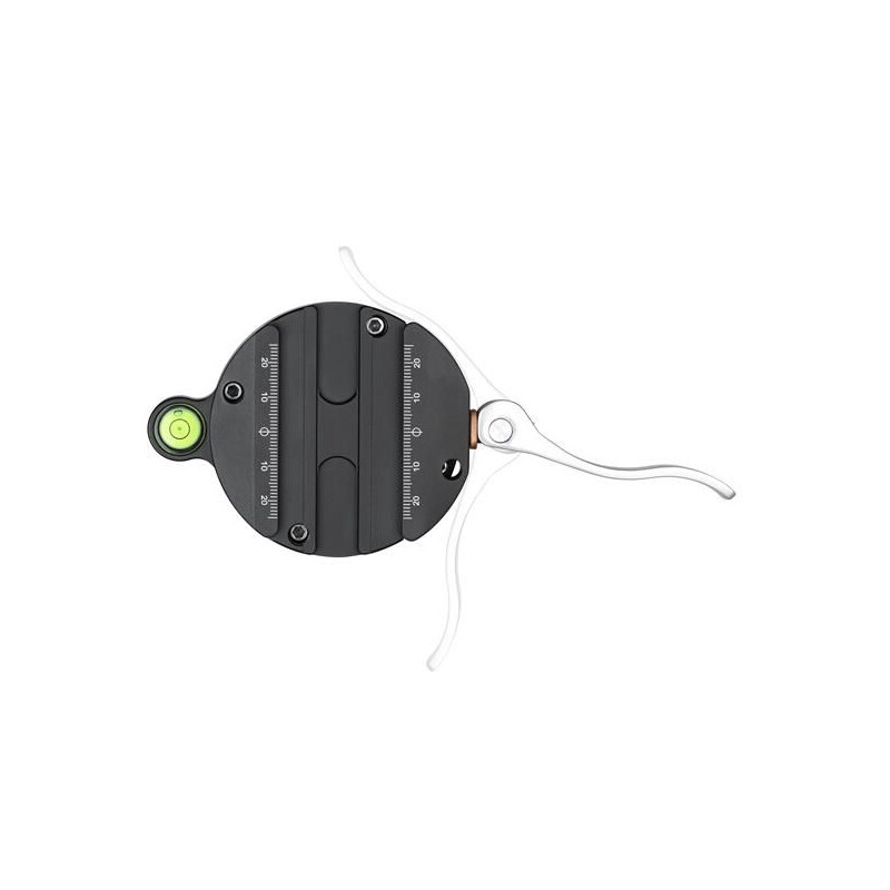 Leofoto YB-75LC levelling device 75 mm handle with hook & Arca-Swiss mount