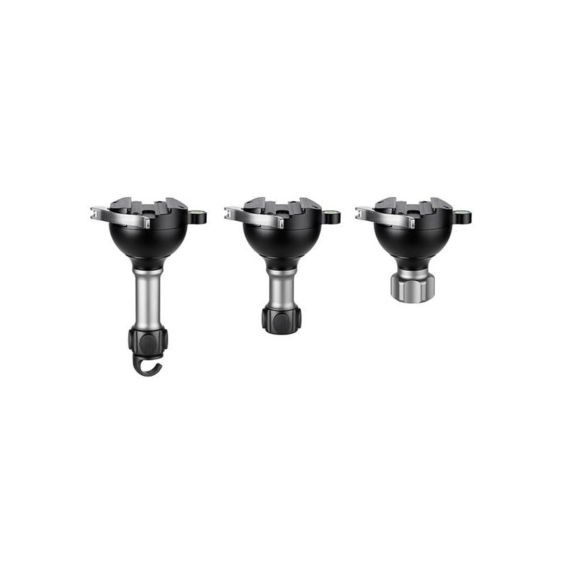 Leofoto YB-75LC levelling device 75 mm handle with hook & Arca-Swiss mount