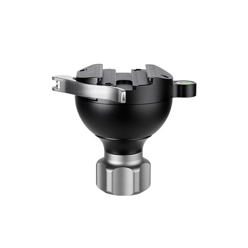 Leofoto YB-75SC Levelling device 75 mm very short handle & Arca-Swiss mount