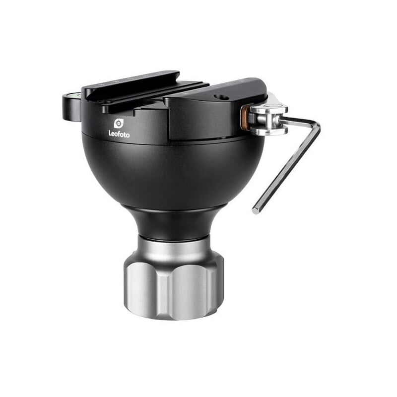 Leofoto YB-75SC Levelling device 75 mm very short handle & Arca-Swiss mount