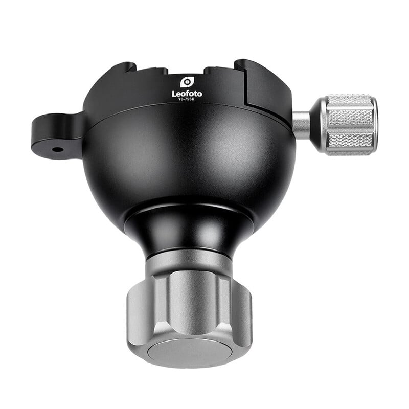 Leofoto YB-75SK Levelling device 75 mm very short handle & Arca-Swiss mount