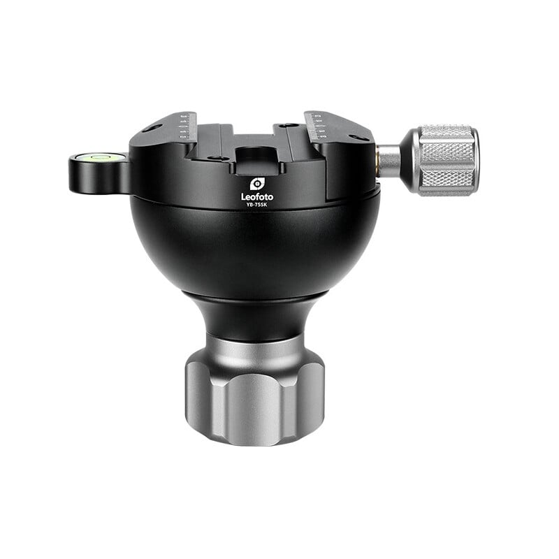 Leofoto YB-75SK Levelling device 75 mm very short handle & Arca-Swiss mount