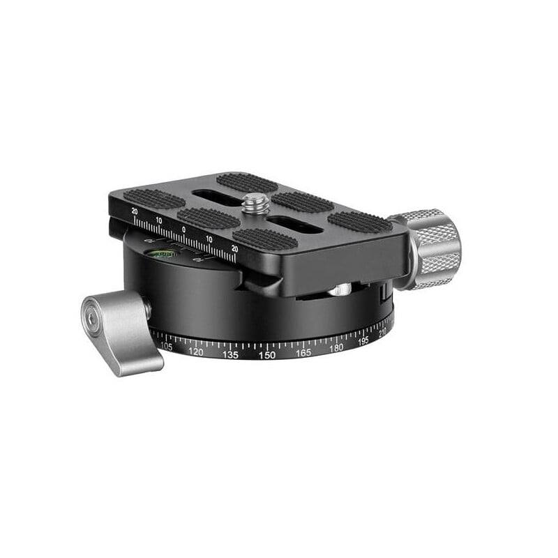 Leofoto Panoramic tripod head  Panorama plate PAN-02 + quick release plate QP70