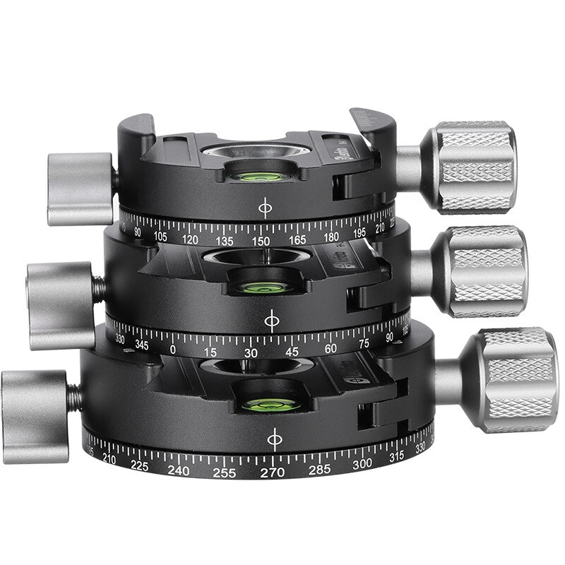 Leofoto Panoramic tripod head  Panoramateller RH-2L + Schnellwechselplatte NP-60