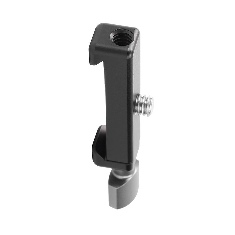 Leofoto DC-12 Arca Swiss adapter clamp, 1/4" thread, 1/4" female thread