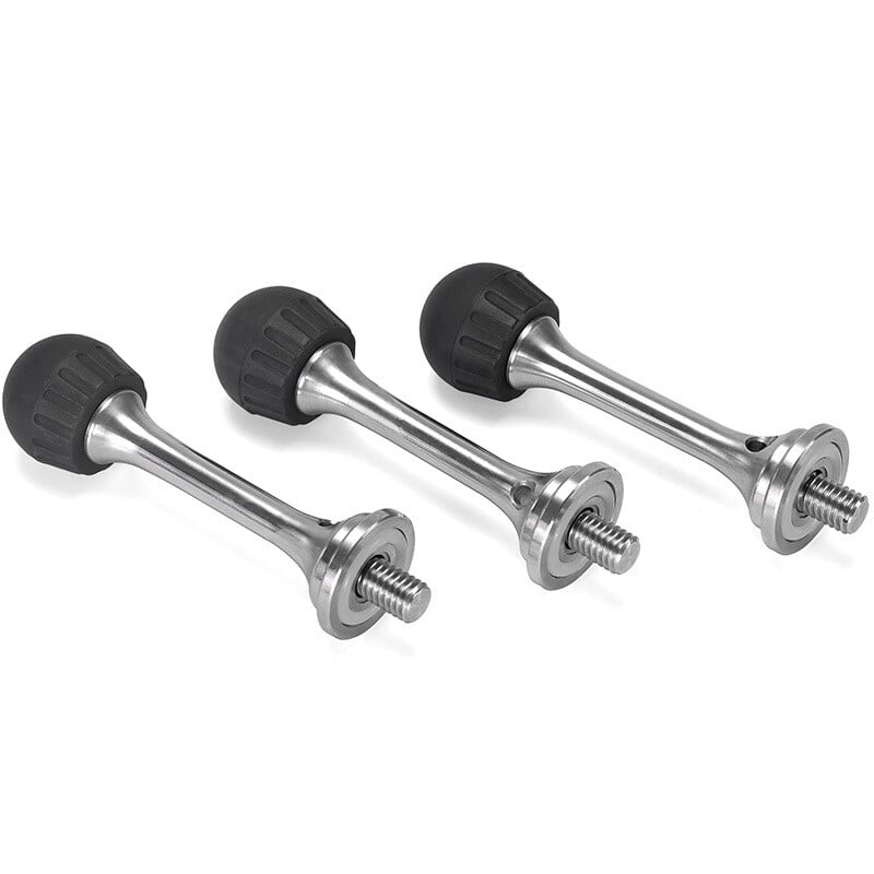 Leofoto Tripod pad Long spikes with rubber caps TFS