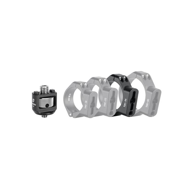 Leofoto TDC-36 tripod leg clamp 36 mm + CF-9 thread adapter