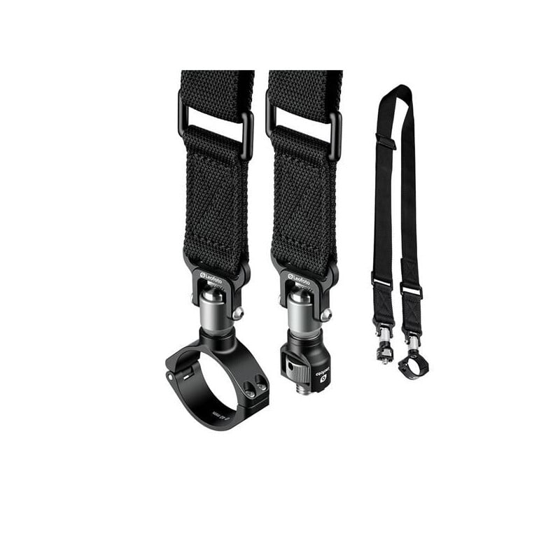 Leofoto Strap-40LM incl. QD tripod leg clamp 40 mm and QD socket 3/8"