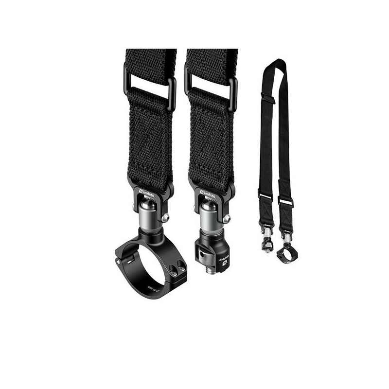 Leofoto Strap-40LM inkl. QD-Stativbeinschelle 40mm und QD-Buchse 3/8"
