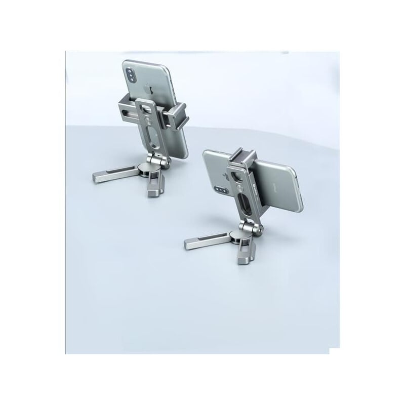Leofoto Mounting Smartphone clamp & tripod PS-2 Silver