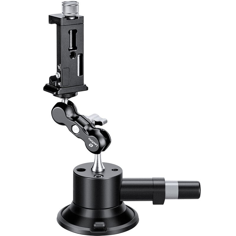 Leofoto Tripod SC-01 KIT Suction Cup Small + Articulated Arm + Smartphone Holder