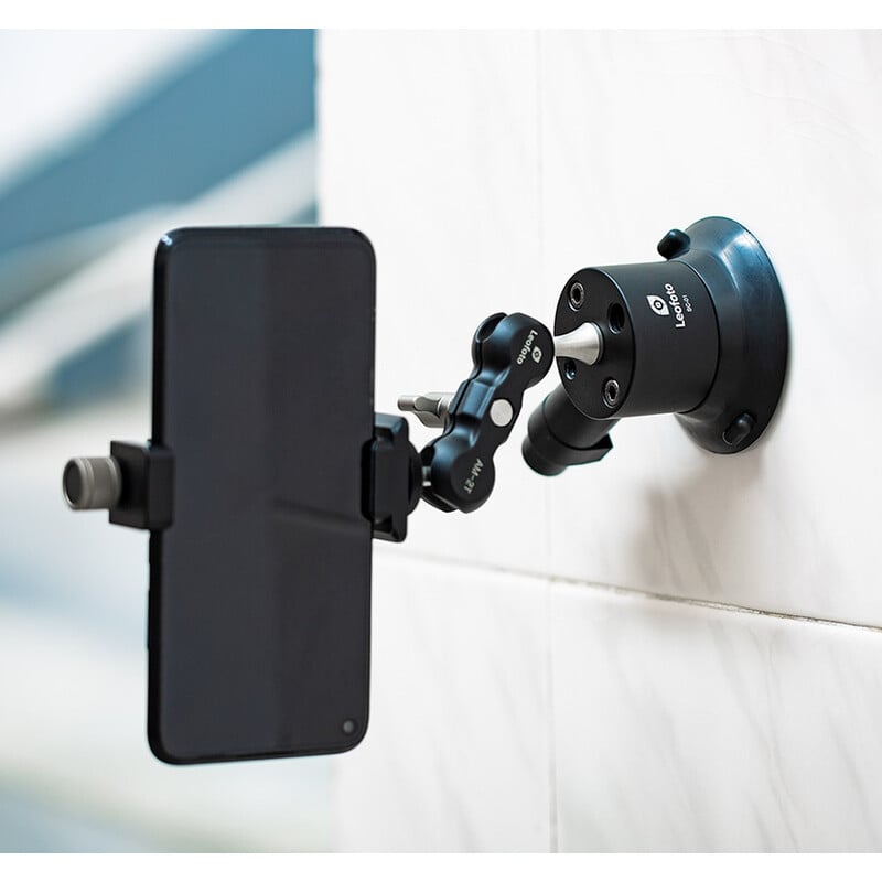 Leofoto Tripod SC-01 KIT Suction Cup Small + Articulated Arm + Smartphone Holder