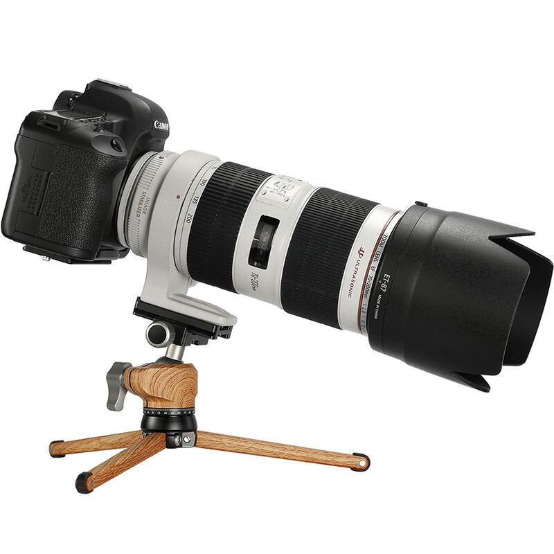 Leofoto Tabletop tripod MT-01+LH-25 (wood)