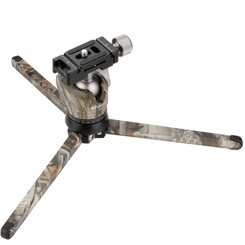 Leofoto Tabletop tripod MT-01+LH-25 (camouflage)