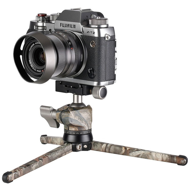Leofoto Tabletop tripod MT-01+LH-25 (camouflage)