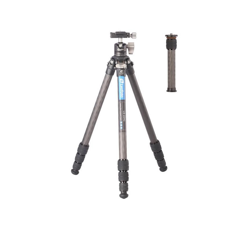 Leofoto Carbon tripod LS-224C Ranger + Ballhead LH-25 + short centre column DC-222C