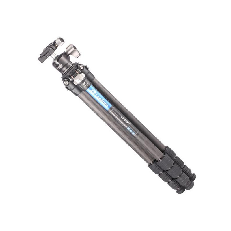 Leofoto Carbon tripod LS-224C Ranger + Ballhead LH-25 + kurze Mittelsäule DC-222C