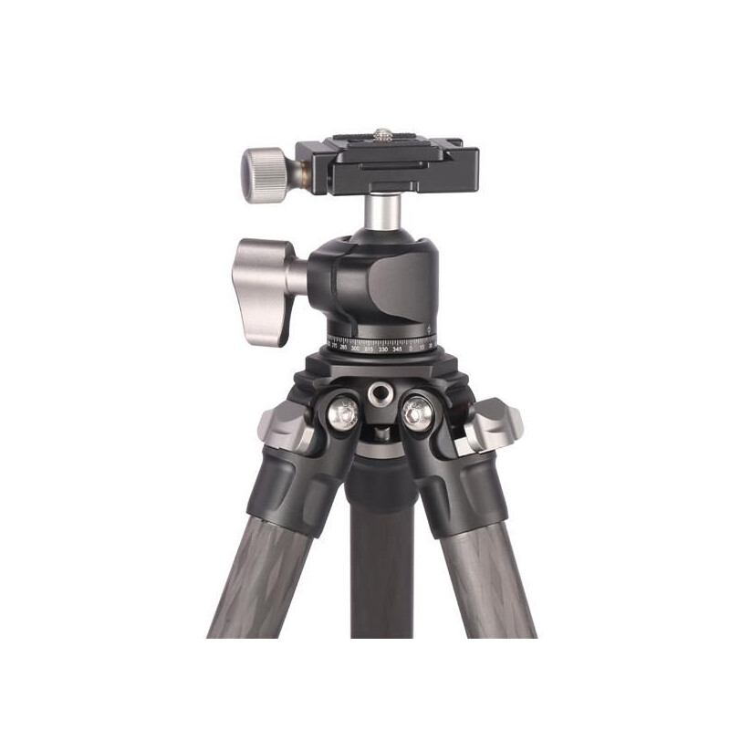 Leofoto Carbon tripod LS-224C Ranger + Ballhead LH-25 + short centre column DC-222C