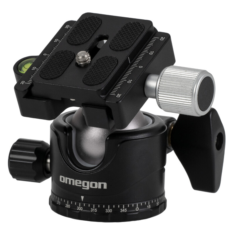 Omegon Mount Segugio Tracker Set with ballhead, deluxe polar wedge and pole finder