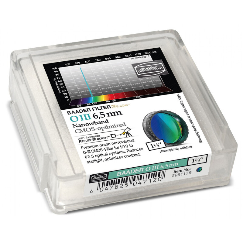 Baader Filters OIII CMOS Narrowband 1.25"