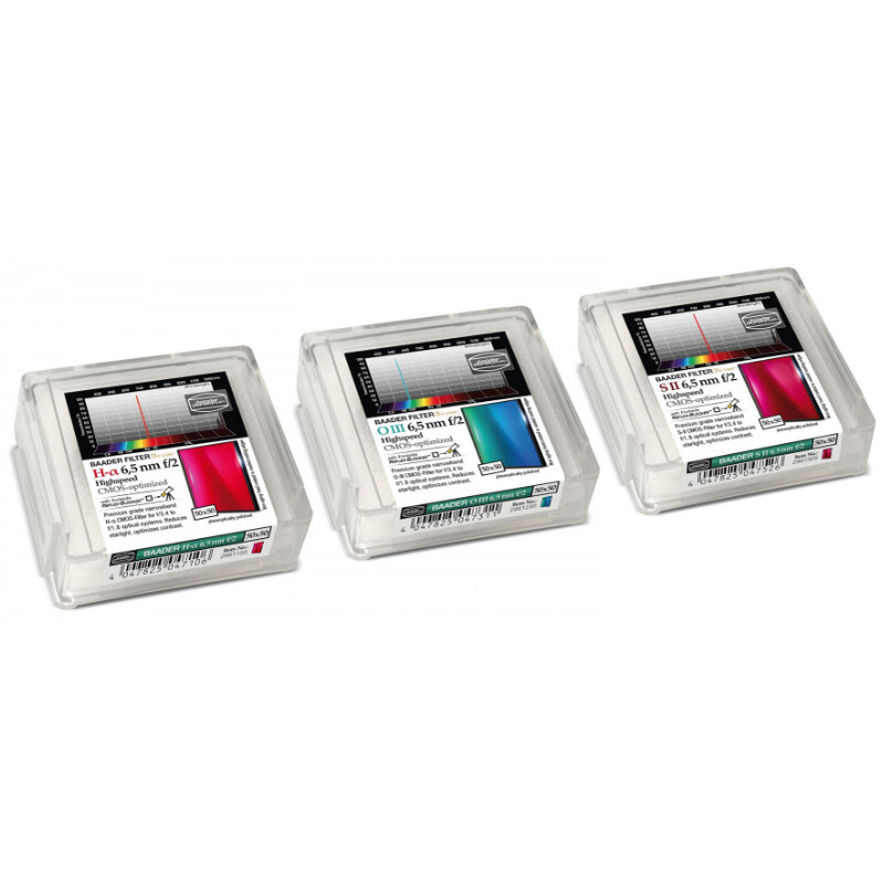 Baader Filters H-alpha/OIII/SII CMOS f/2 Highspeed 50x50mm