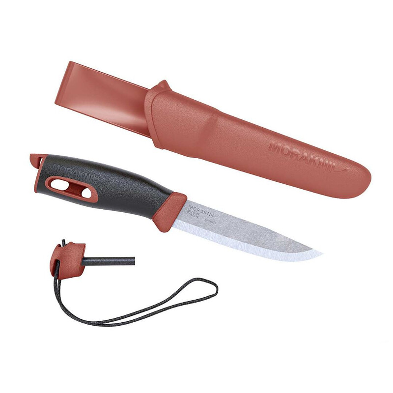 Morakniv Coltelli Coltello da cintura COMPANION SPARK rosso