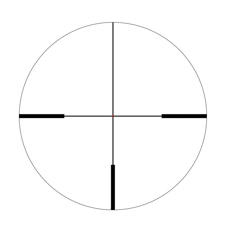 Schmidt & Bender Riflescope 1-8x24 Exos Abs. FD7, 30mm, Ohne Schiene // Without rail Posicon