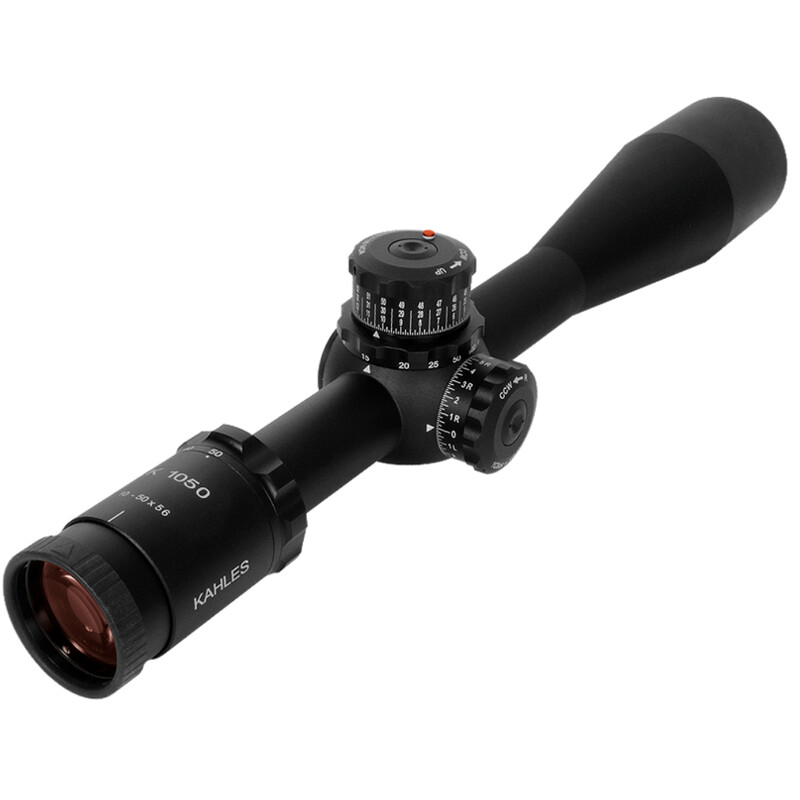 Kahles Mirino K1050 10-50x56, MOAK, ccw, destra